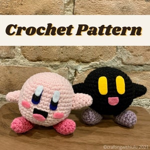 Kirby Amigurumi Crochet Pattern