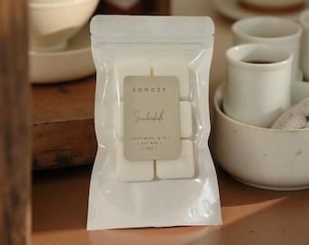 Snickerdoodle Wax Melts | Cinnamon Sugar Cookie Scent | Handmade Soy Wax Cubes | Cozy Bakery Home Fragrance Gift