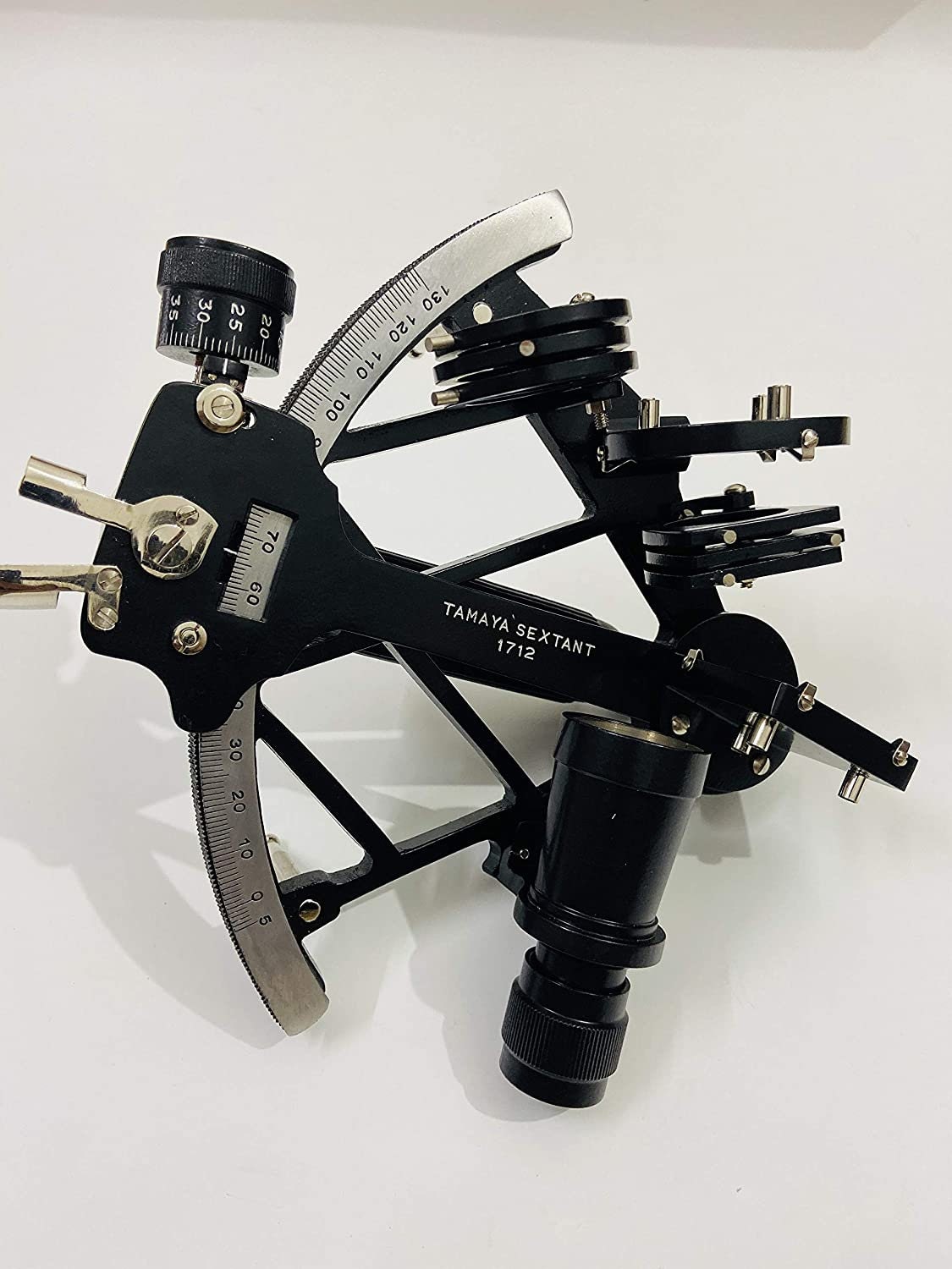9 Solid Aluminium Nautical Tamaya Sextant Accurate Working Navigation Tool