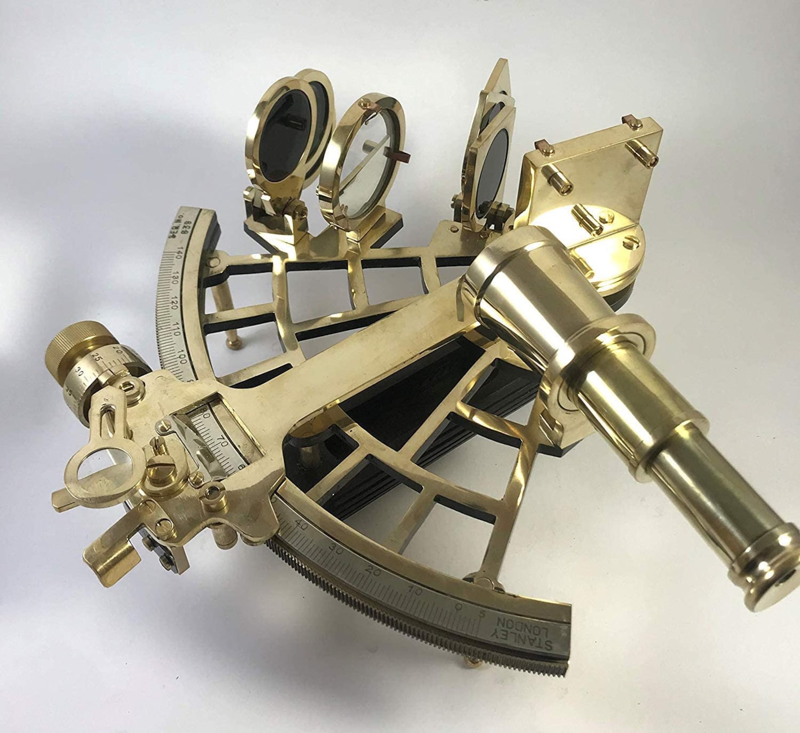 Nautical Sextant Brass Handmade 9 Sextant Nautical Working Sextant