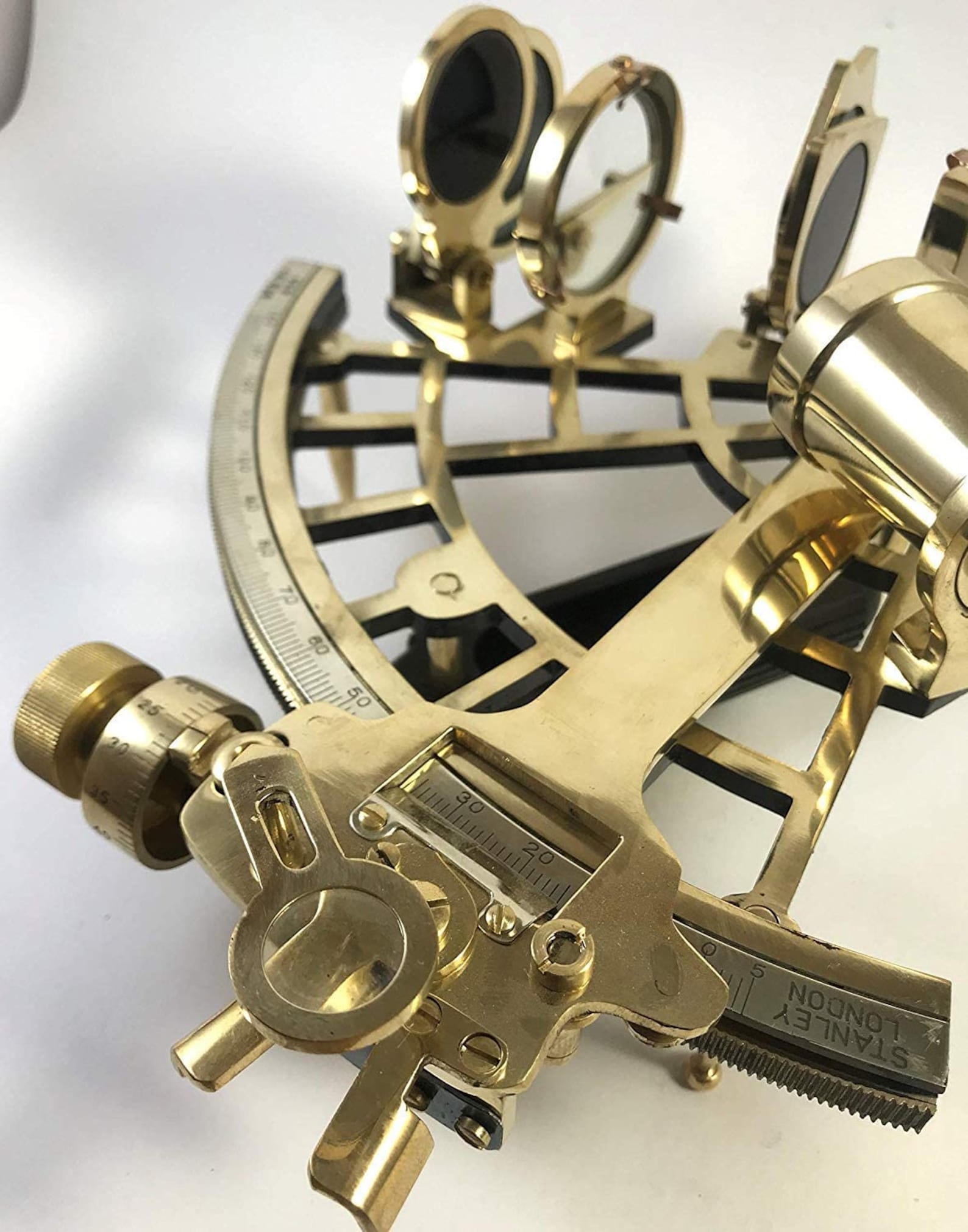 Nautical Sextant Brass Hand Made 9 Sextant Nautical Etsy 