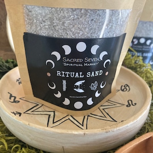 Ritual Sand, Terrarium Sand, Incense Smudging, Alter Sand, Smudge Sand, Decorative Sand, Crystal Bed Sand, Crafting Sand,