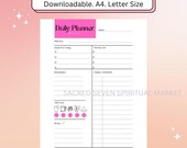 Daily Planner, No Time Planner, Organization Planner, Plan Ahead, Office Desk Planner, Home Office Planner, Home Planner, Daily Reminders,