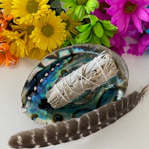 Smudge Starter Kit, Sage, Ritual, Alter Tools, Protection, Good Energy, Cleansing, Meditation, Sage Kit