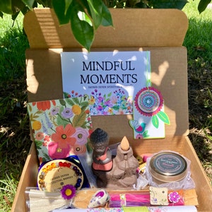 Mindful Moments Box, Geschenkbox, Self Care Box, Meditation Geschenkbox, Mindfulness Geschenkbox, Care Paket, Lehrer Geschenk, Glückwunschgeschenk