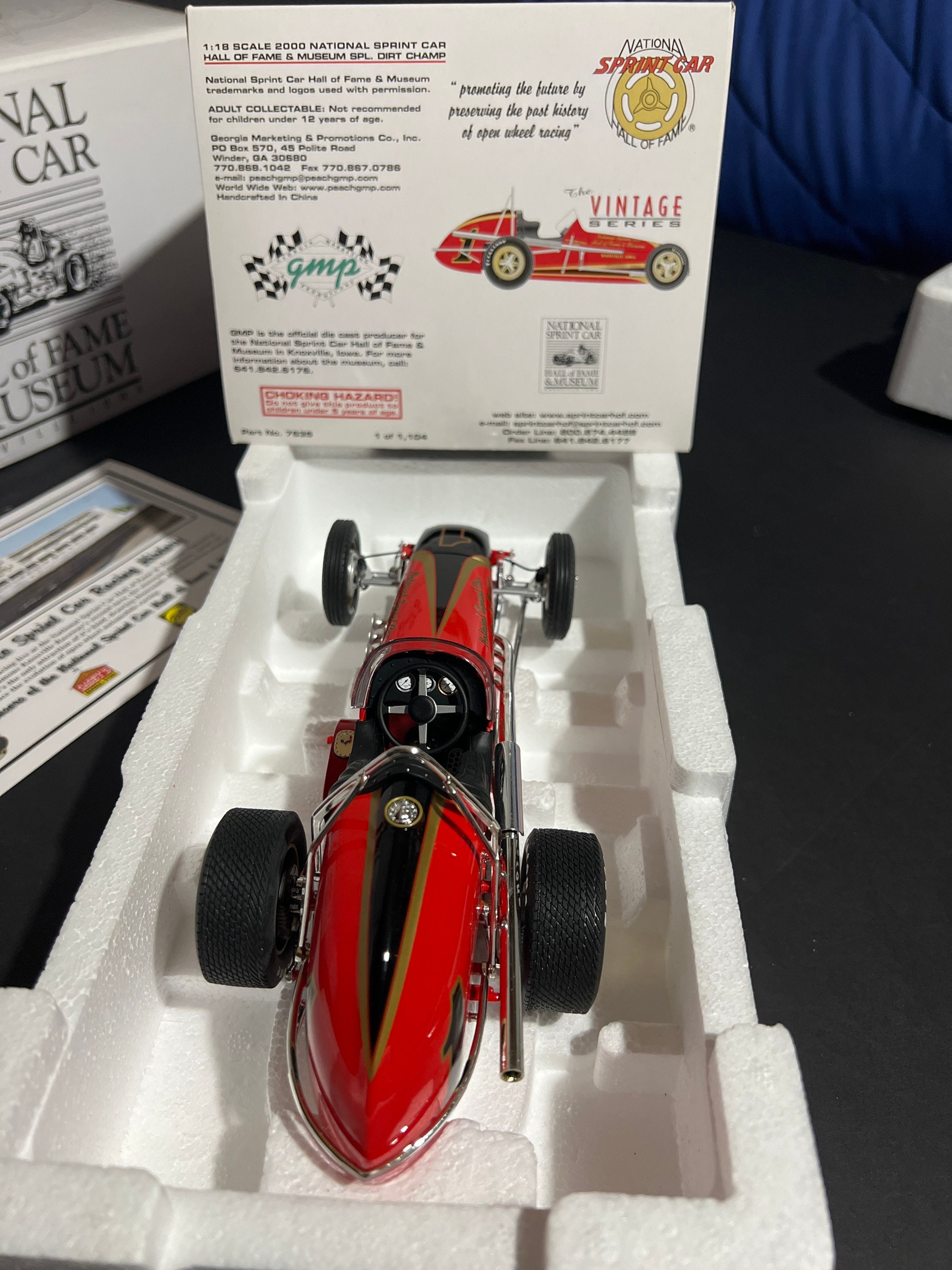 GMP National Sprint Car Hall of Fame& Museum Vintage Series