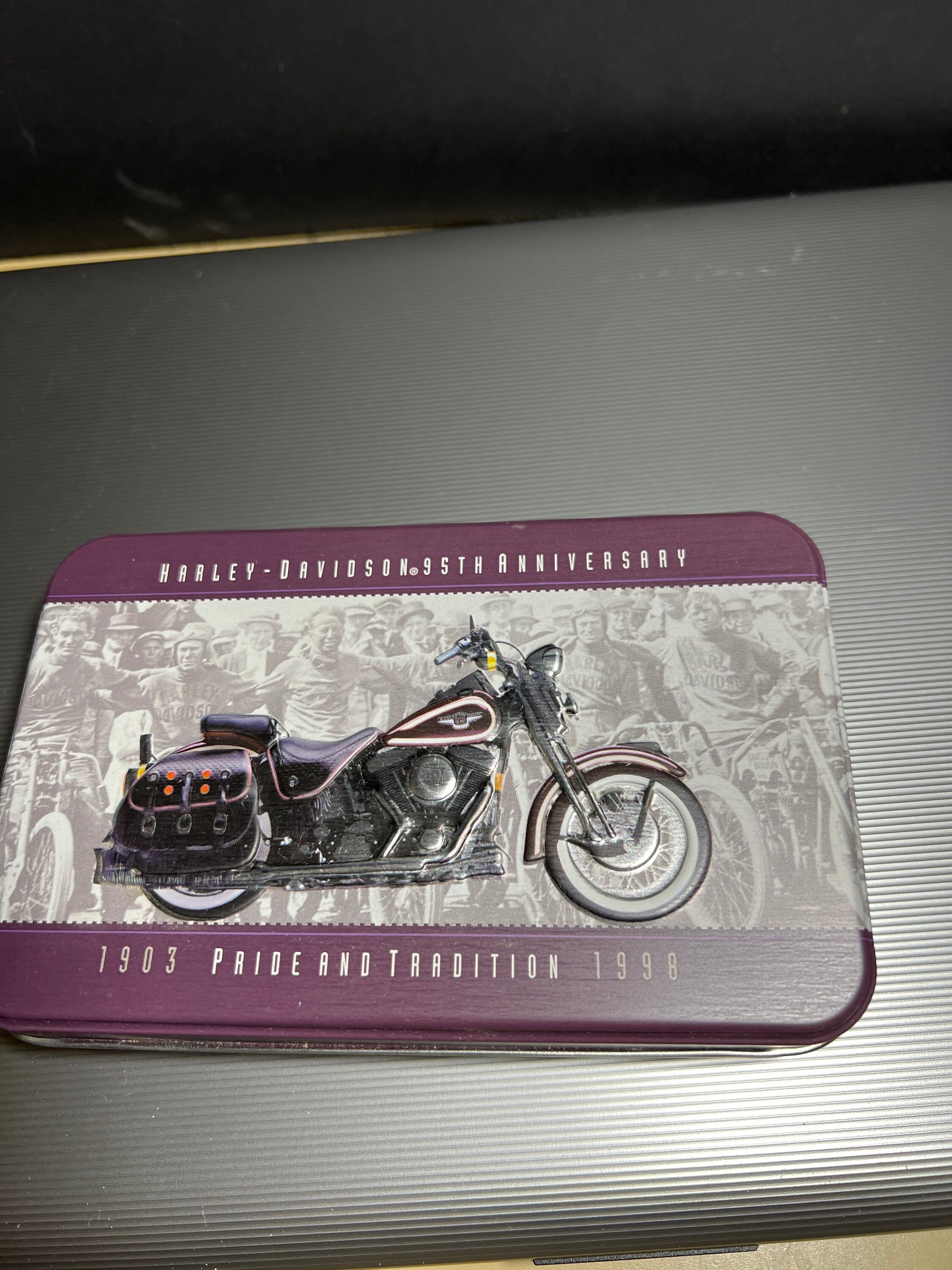Harley Davidson 95th Anniversary Playing Cards Limited
