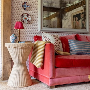 Damru Rattan Side Table