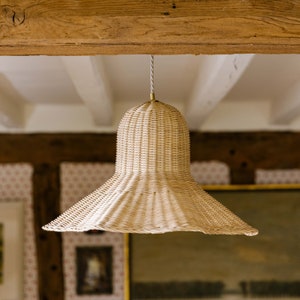 Octavia Rattan Pendant Light (Large)
