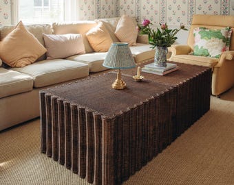 Mesa de centro Daisy em rattan