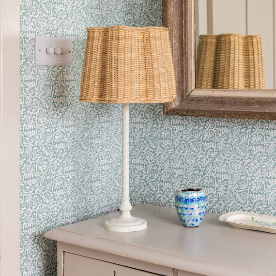 Clover Rattan Lampshade / Pendant Shade