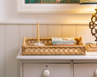 Goldie Rattan Tray