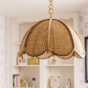 Riviera Rattan Pendant Shade, Small