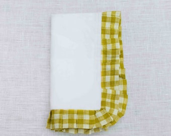 Gingham Linen Napkin