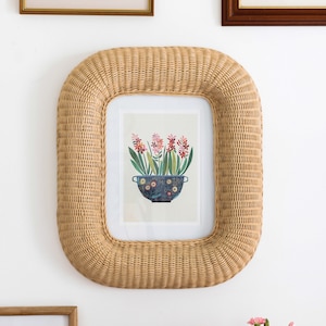 Nessie Rattan Fotorahmen (A4 Bild)