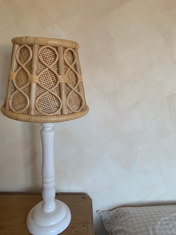Rattan Jaali Lampshade / Wicker Lampshade (Medium)