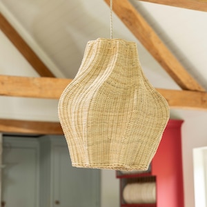 Aurora Rattan Pendant / Wicker Chandelier
