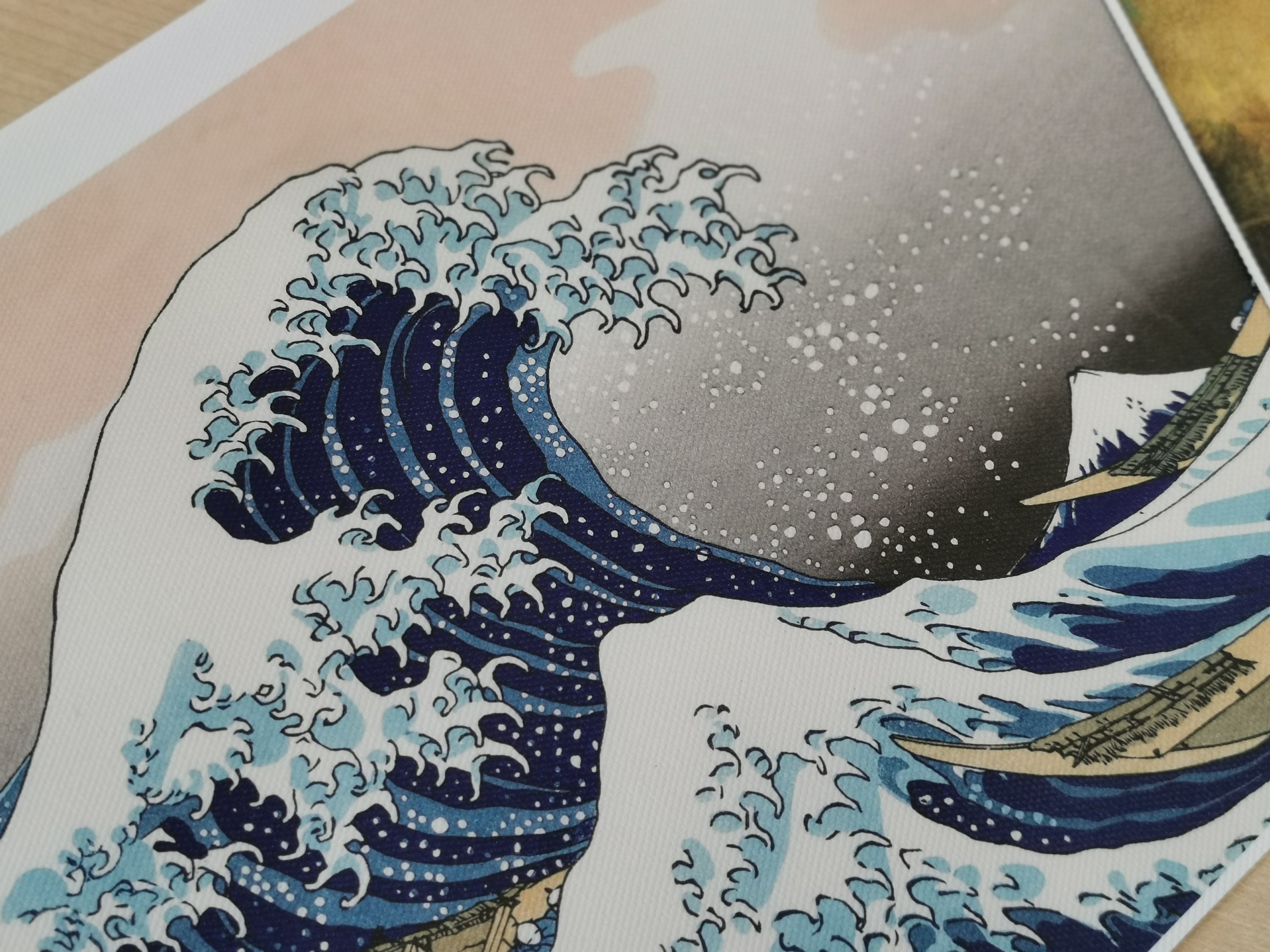 ルノワール - 海辺にて - アートキャンバスプリント - フレームなし