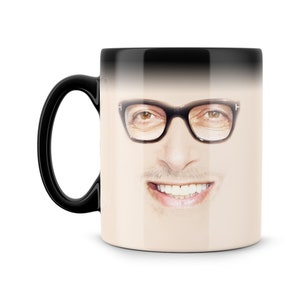 Magic Color Changing Ian Malcolm Face Jeff Goldblum Life Finds A Way Nerd Meme Funny Geek 11oz Coffee Mug Tea Cup Best Birthday Gift