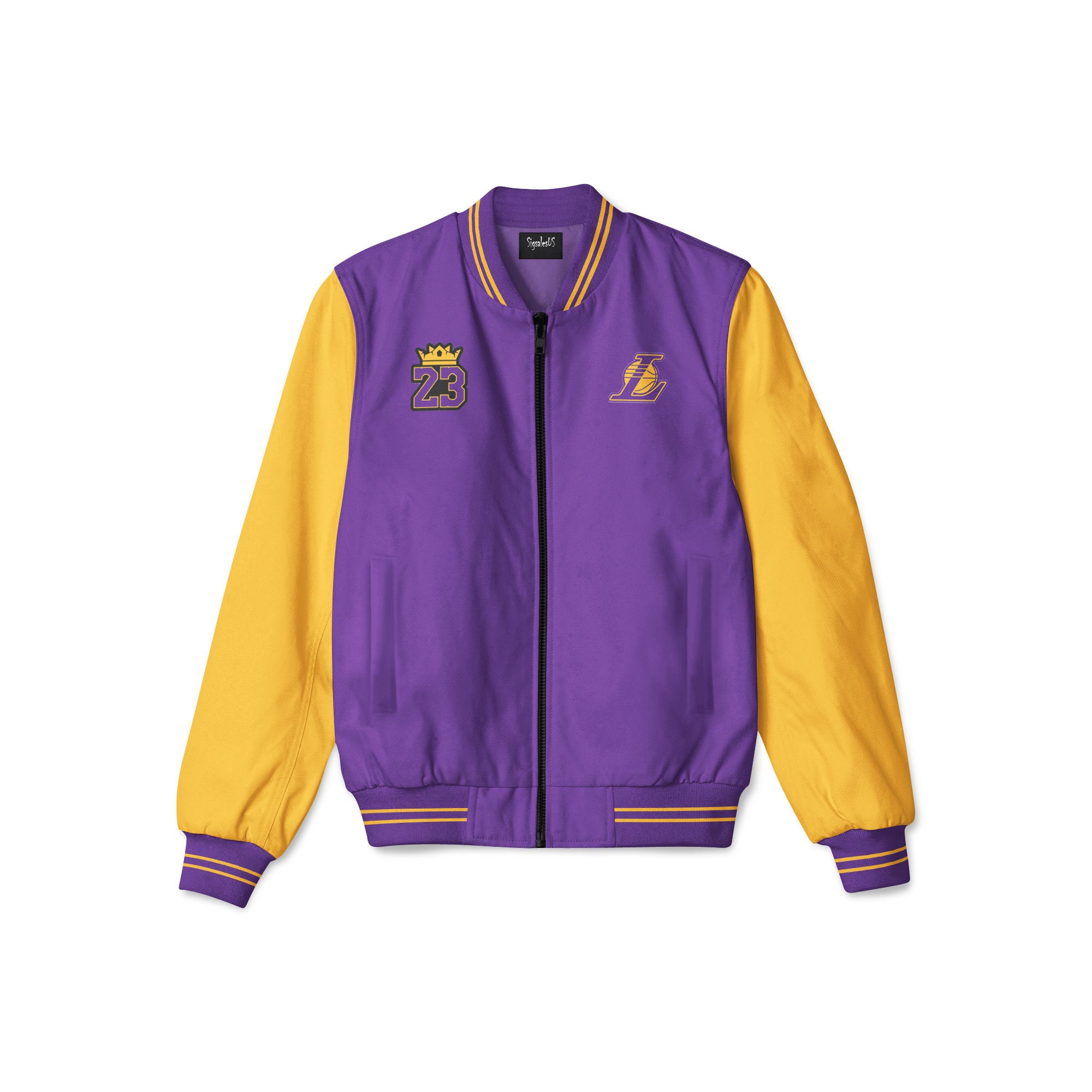 los angeles lakers bomber jacket