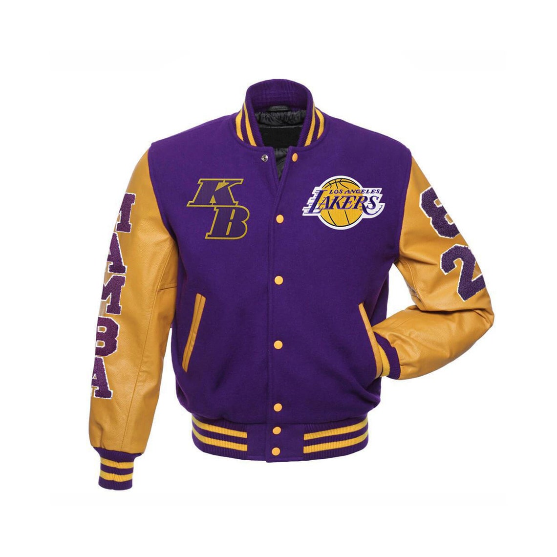 NBA varsity jacket LA Lakers varsity jacket celerity special | Etsy
