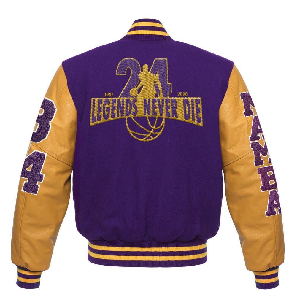 NBA varsity jacket LA Lakers varsity jacket celebrity special Etsy