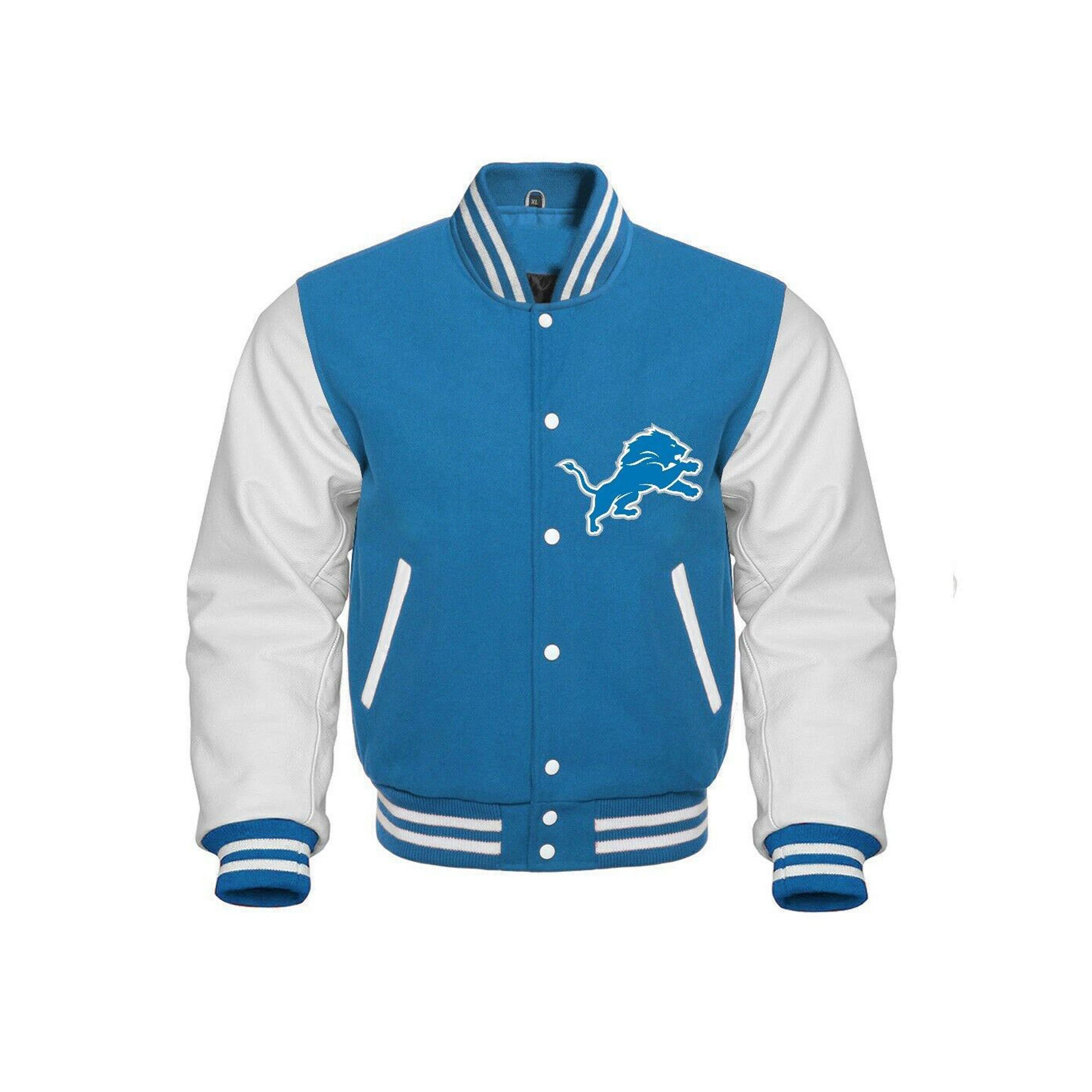 Detroit Lions Rare beautiful Varsity jacket All-Sizes NFL | Etsy