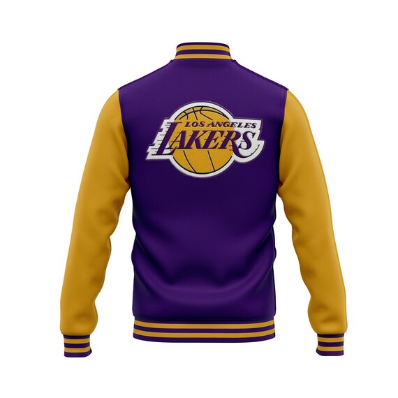 lakers jersey jacket