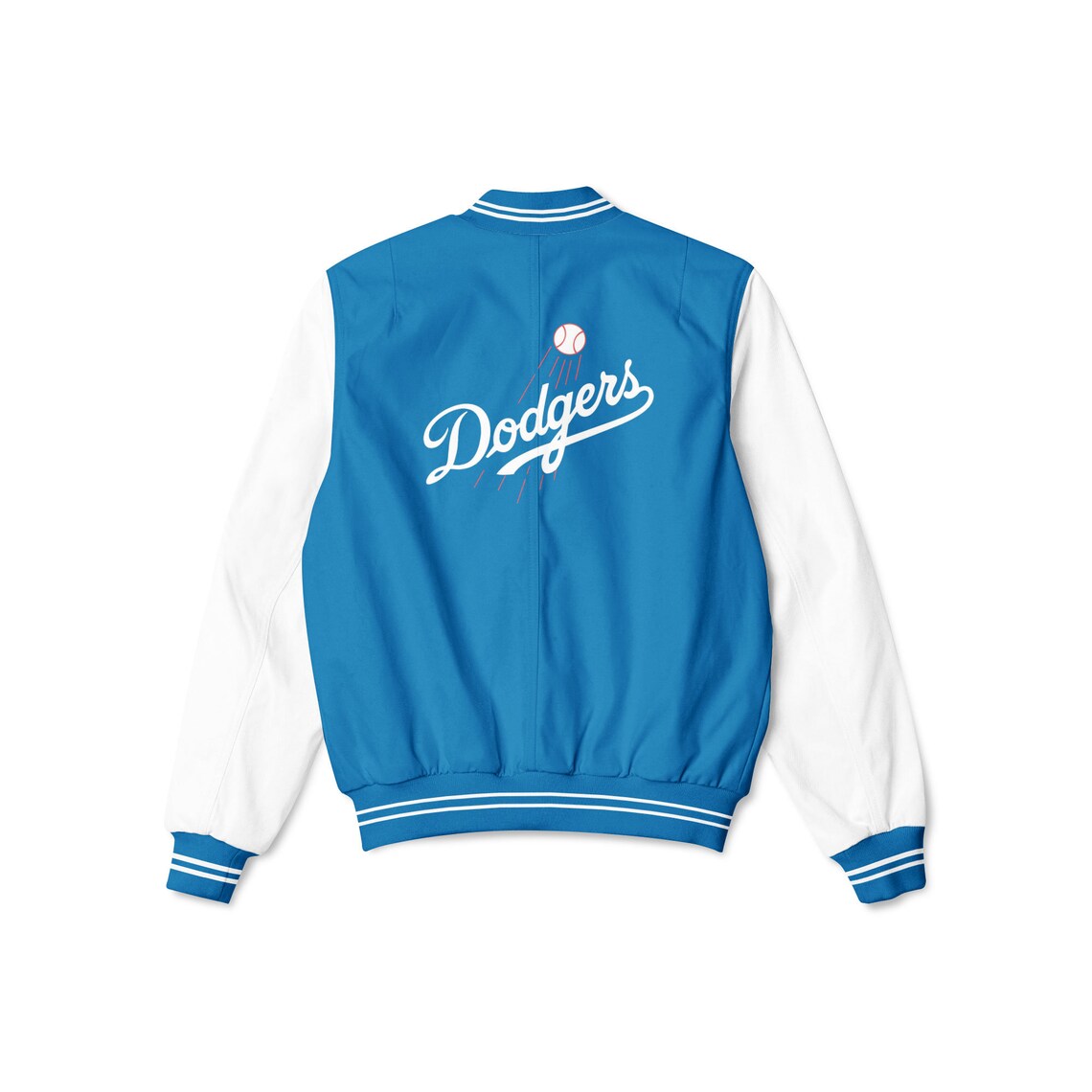 LA Los Angeles Dodgers Varsity Bomber Windbreaker Jacket Etsy