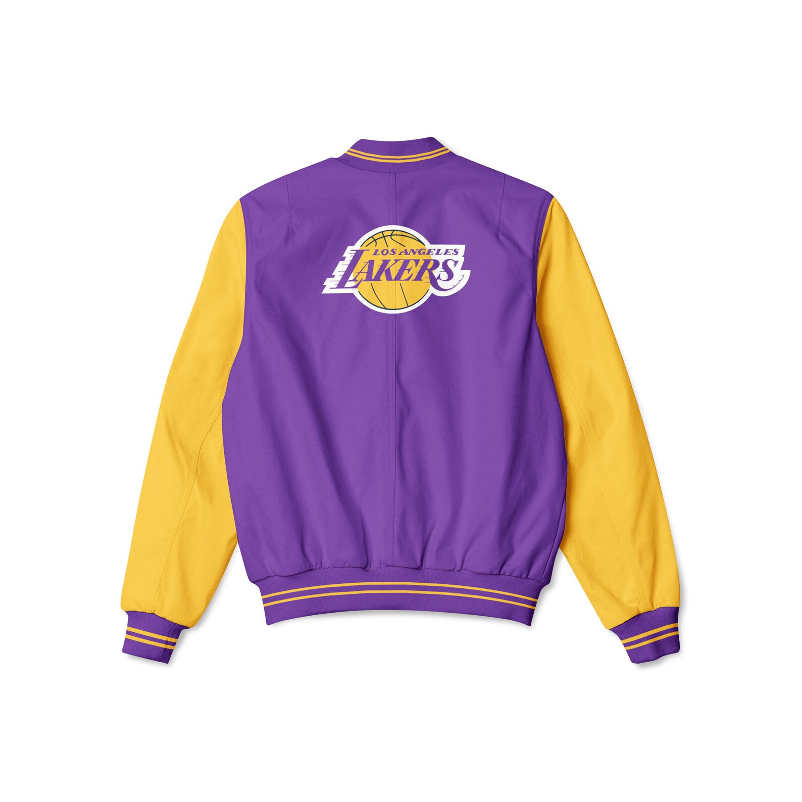Los Angeles Lakers Bomber Jacket Handmade | Etsy