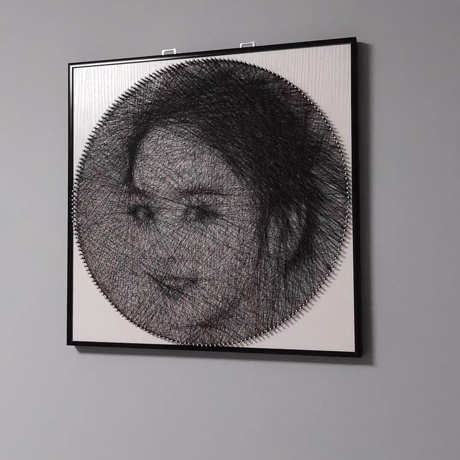 Personalized crochet art Self-portrait Personalized Gift | Etsy