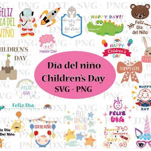 Feliz Dia del Niño! - dia del niño, feliz día del niño, niño svg png, paquete dia del niño, cricut svg, clipart design digital