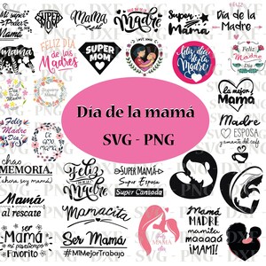 Moederdag SVG, 60 gelukkige moederdag SVG bundel/pack, Moederdag SVG voor cricut 2021, Moederdag