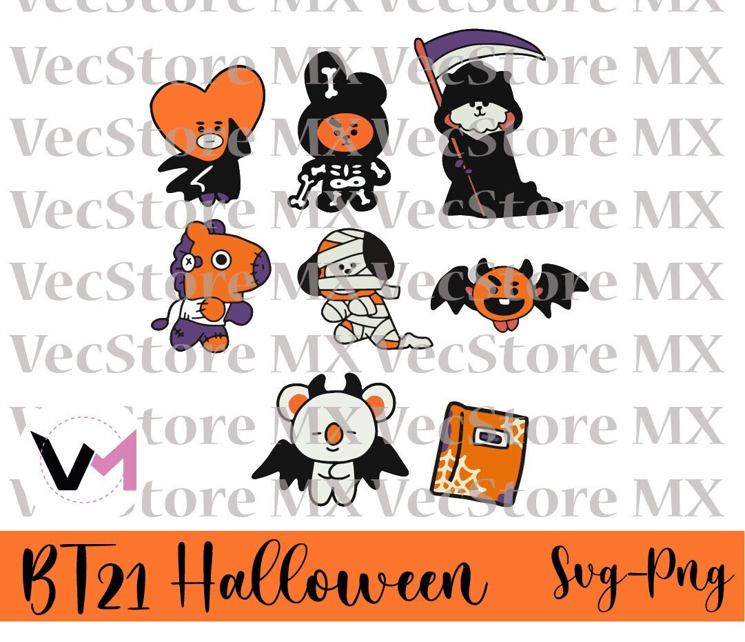 Bts bt21 halloween - Etsy 日本