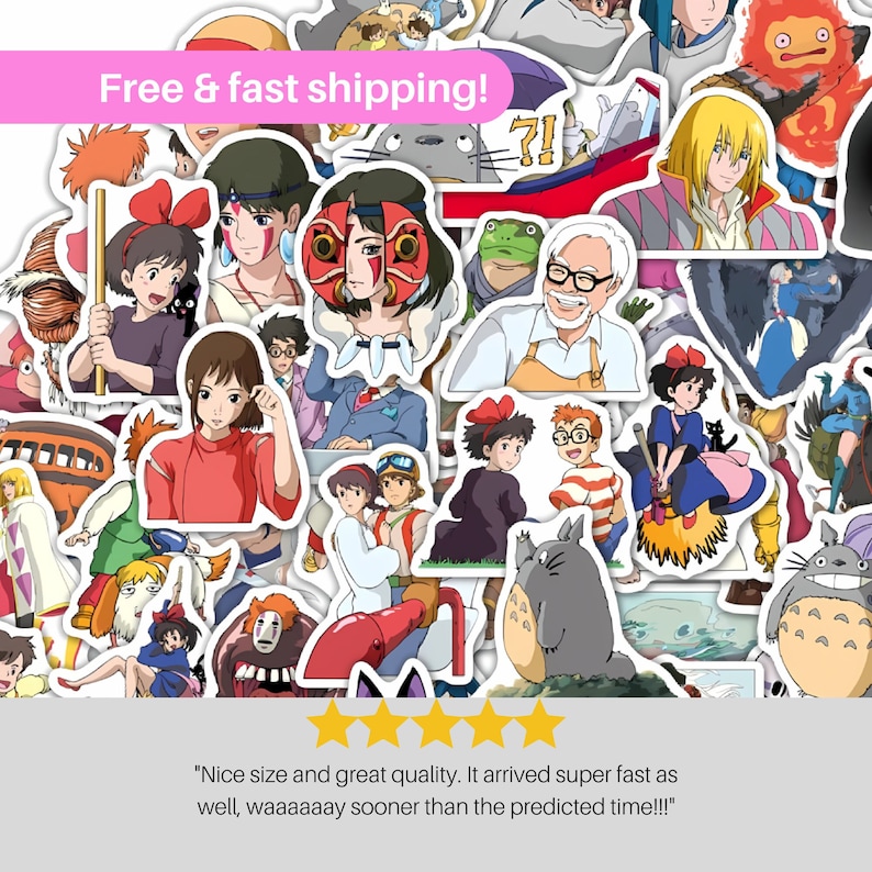 studio ghibli stickers