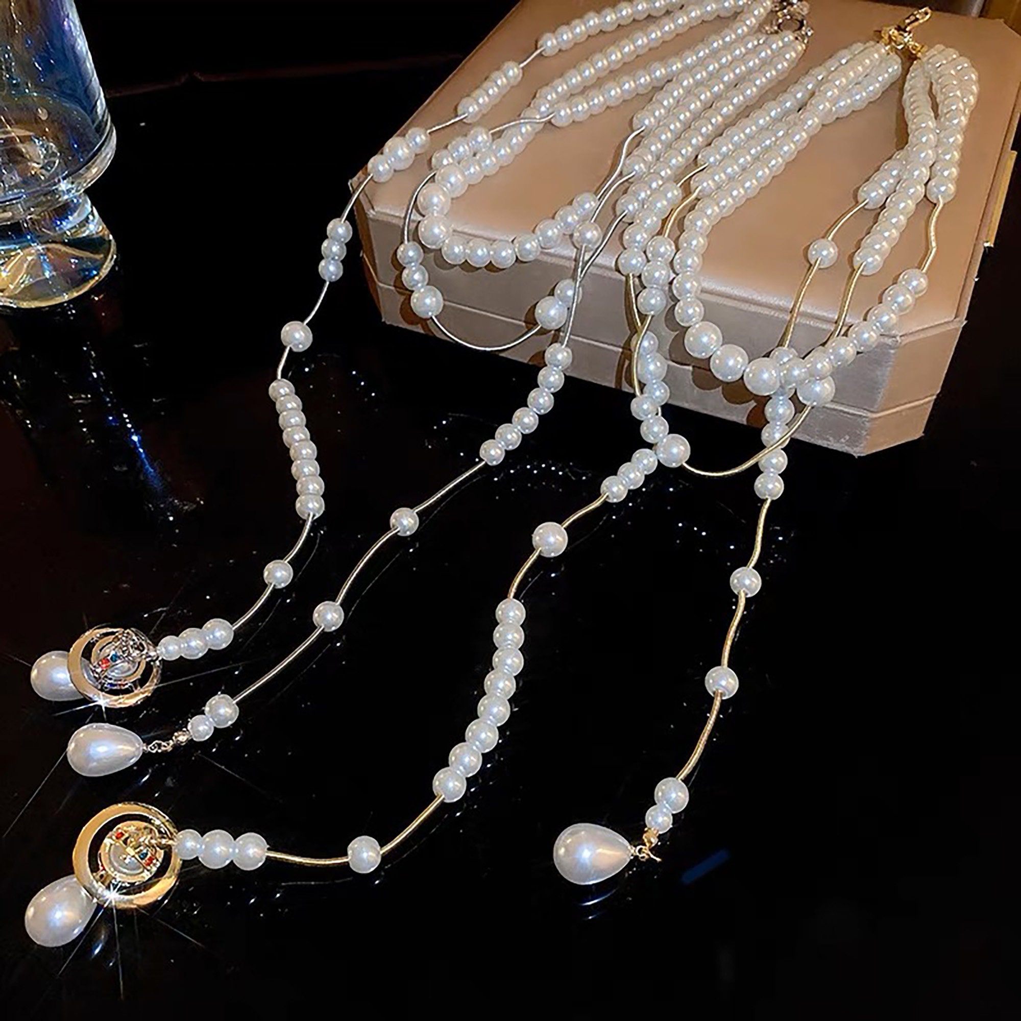 Vivienne Westwood Vivienne Westwood Long Pearl Necklace | Grailed