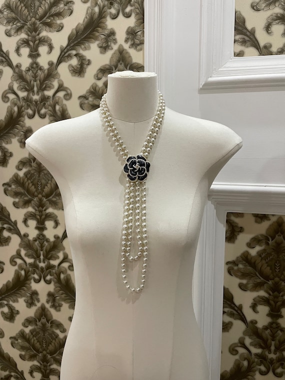 chanel pearl necklace dupe