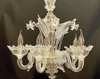 Murano glass chandelier