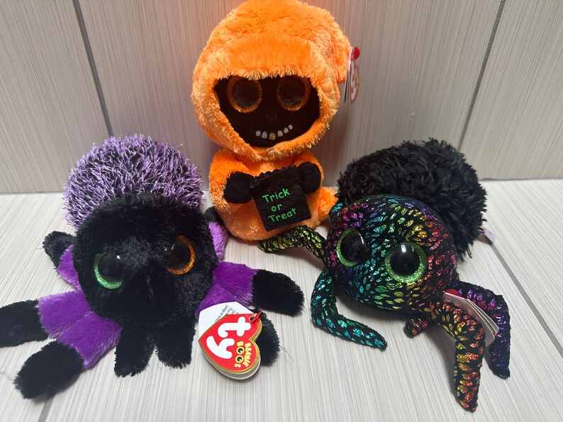 Ty Creeper Grinner Leggz Beanie Boo Etsy