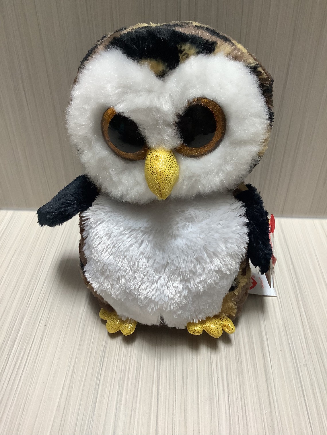 Ty Owlette Owliver Midnight Beanie Boos - Etsy