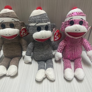 Sock monkey sale beanie baby
