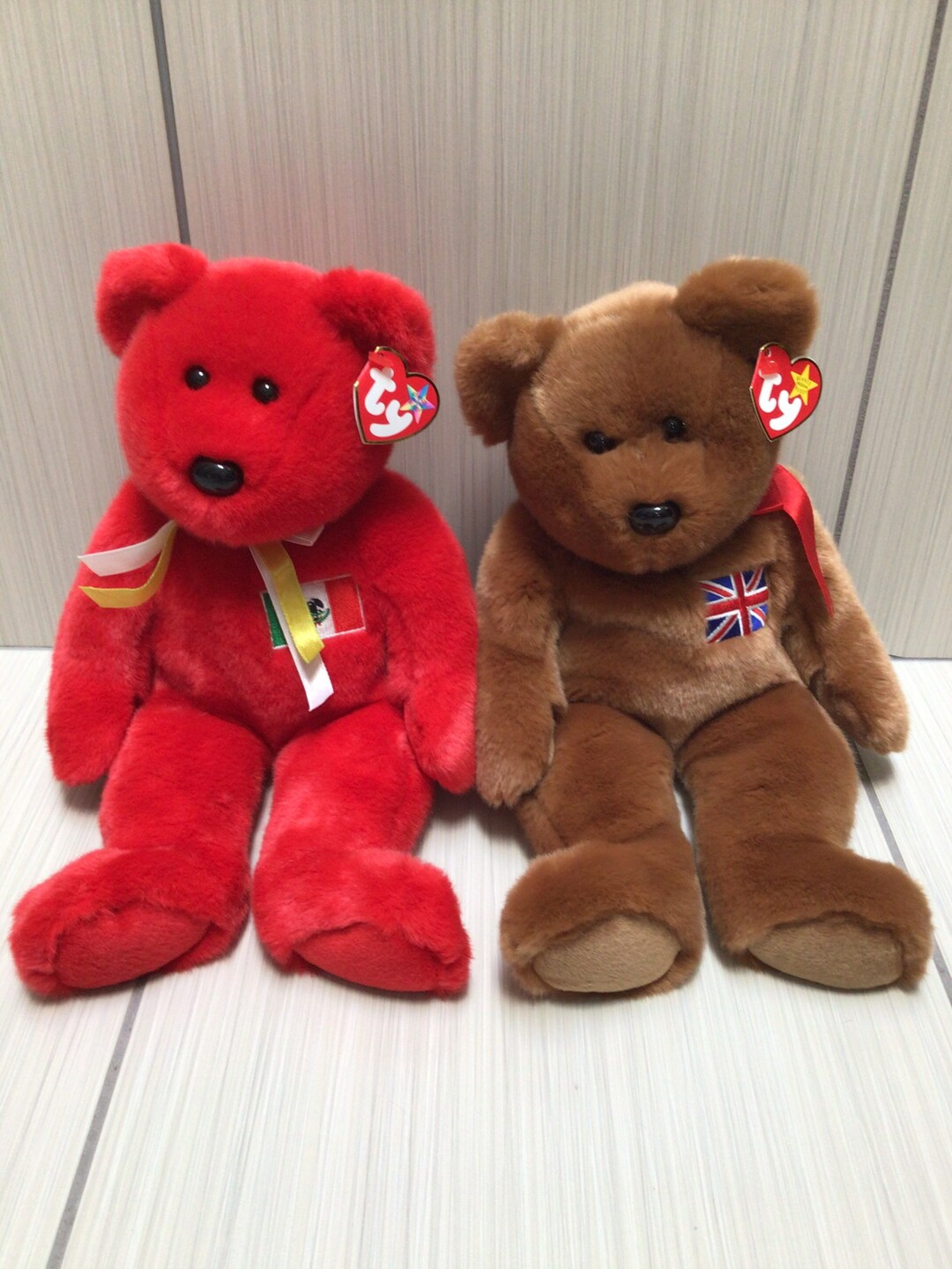 Ty Osito & Britannia Beanie Baby Etsy