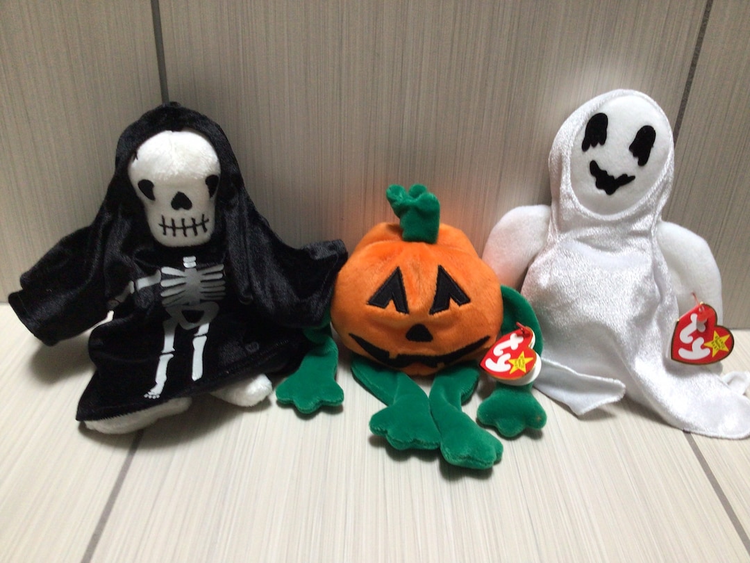 Ty Creeps Pumkin Sheets Beanie Baby Etsy
