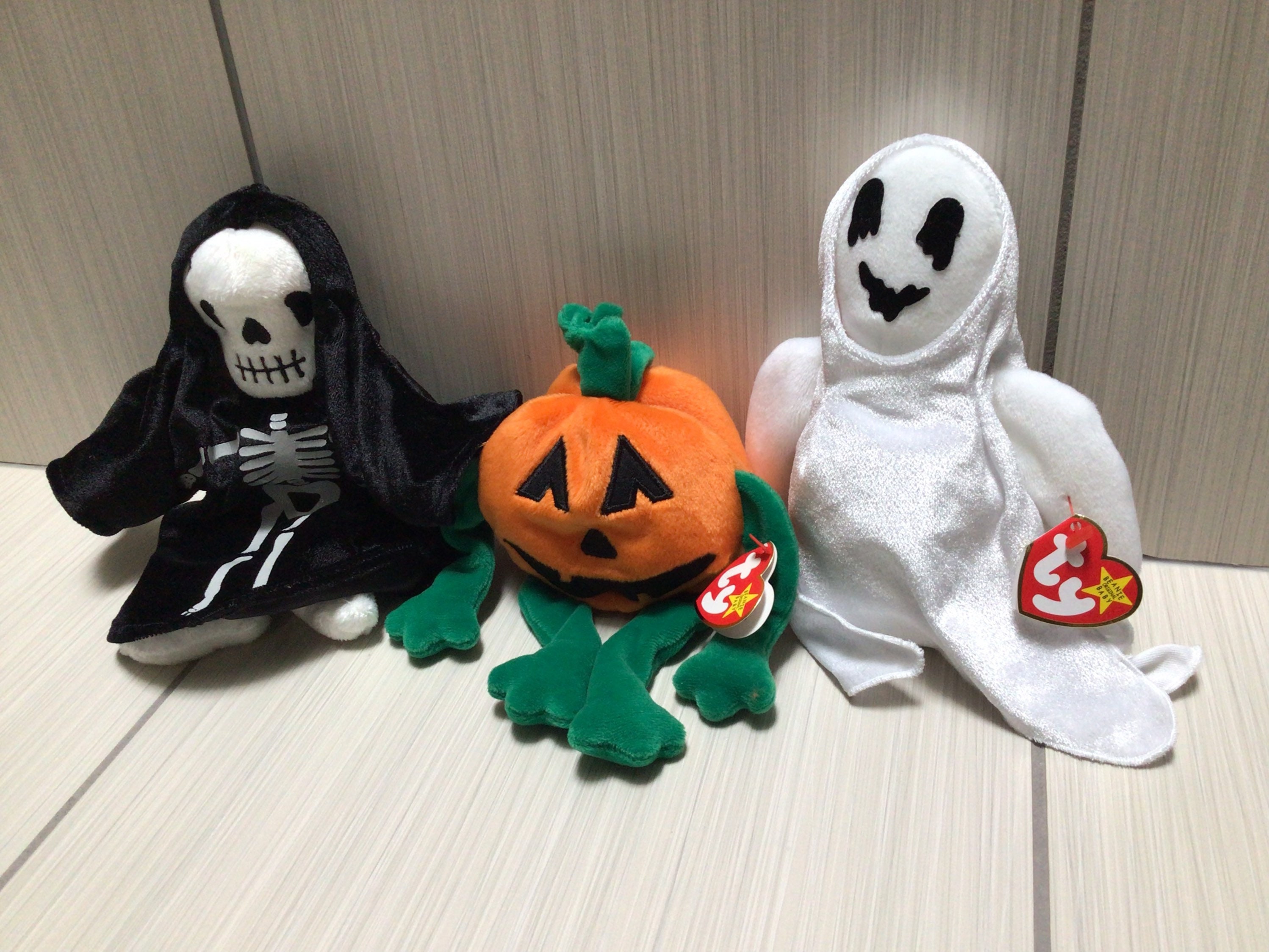 Ty Creeps Pumkin Sheets Beanie Baby Etsy