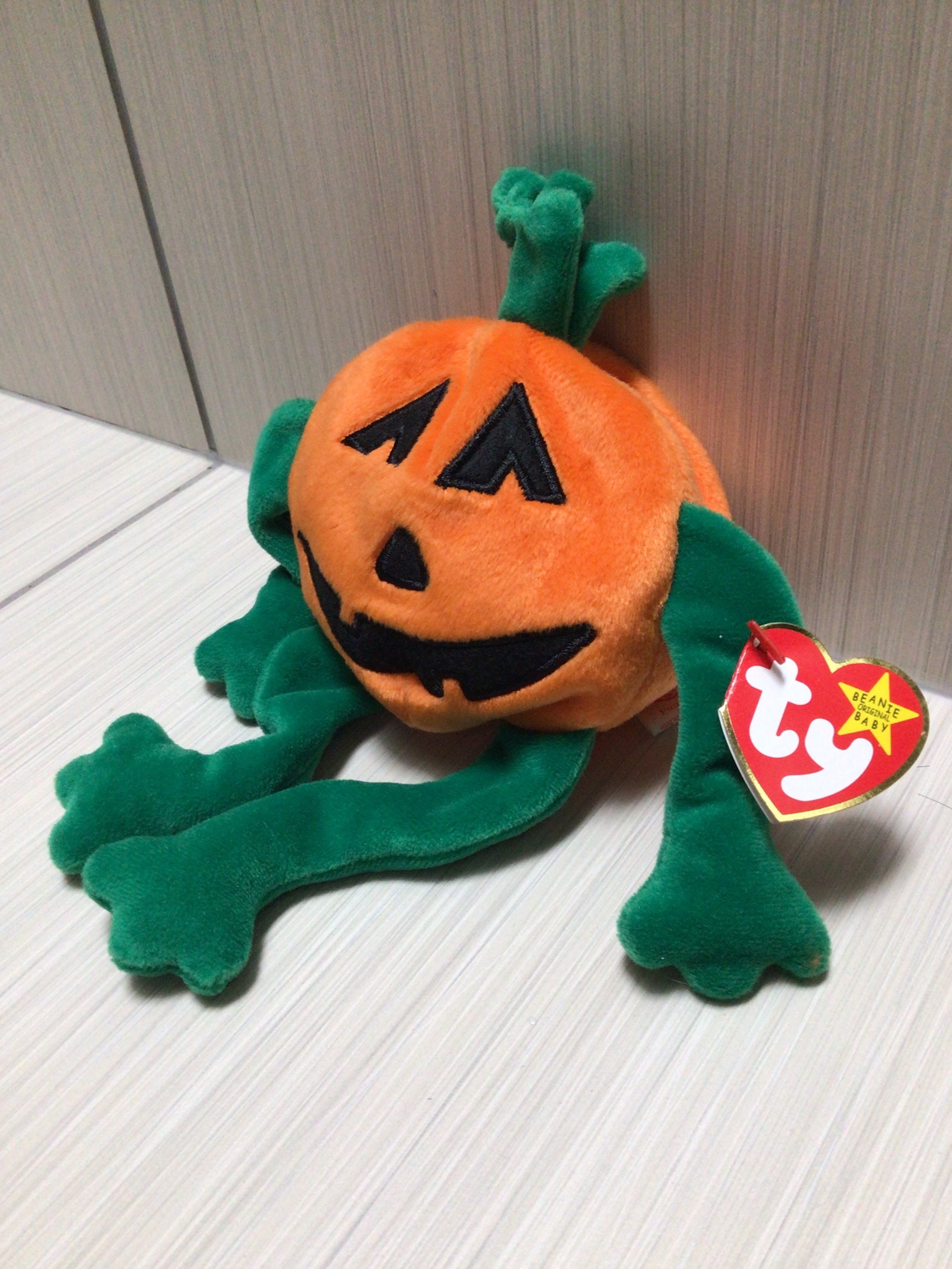 Ty Creeps Pumkin Sheets Beanie Baby Etsy