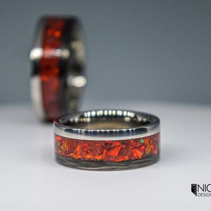 El Semental - Anillo de titanio y fibra de carbono