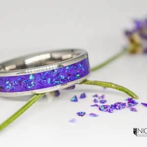 Calming Lavender Ring