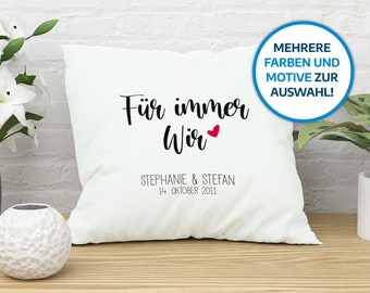 Kissen "Sprüche" mit personalisiertem Druck