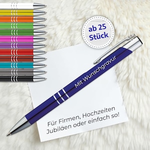 Kugelschreiber mit Gravur. Unsere personalisierten gravierten Stifte sind ein perfektes Werbemittel für jeden Anlass