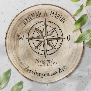 Tree disc with engraving | Sayings | Family | Personalized | Love | Gift | Wooden disc | Name